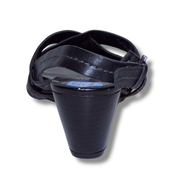 NWOB Franco Sarto Leather Weddge Sandals - Picture 6 of 7